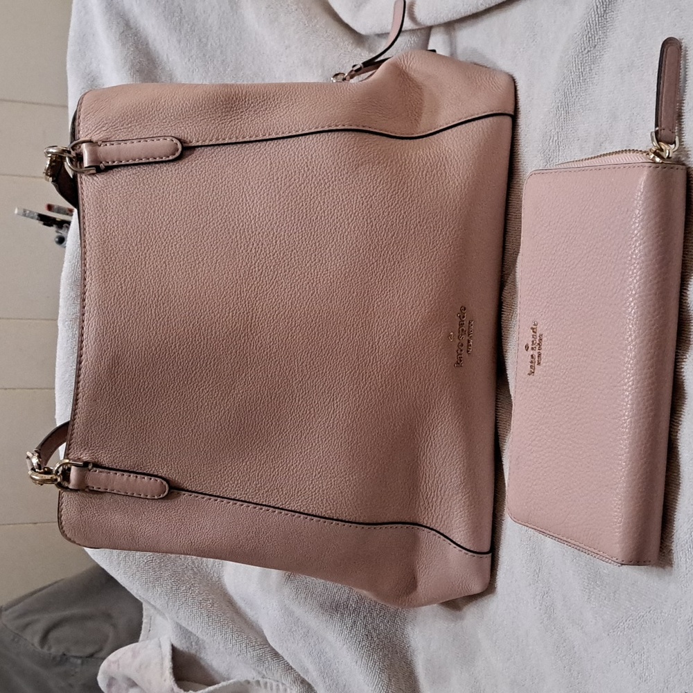 Kate Spade handbag with matching wallet